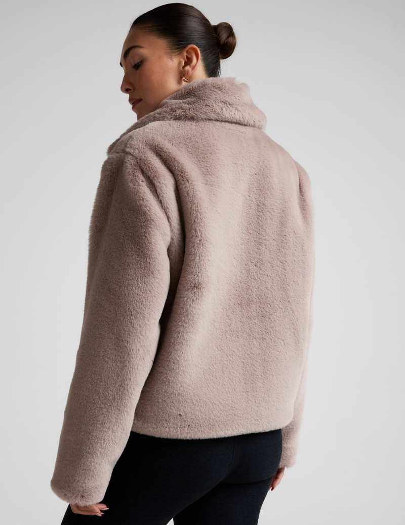 On The List Faux Fur Jacket 3