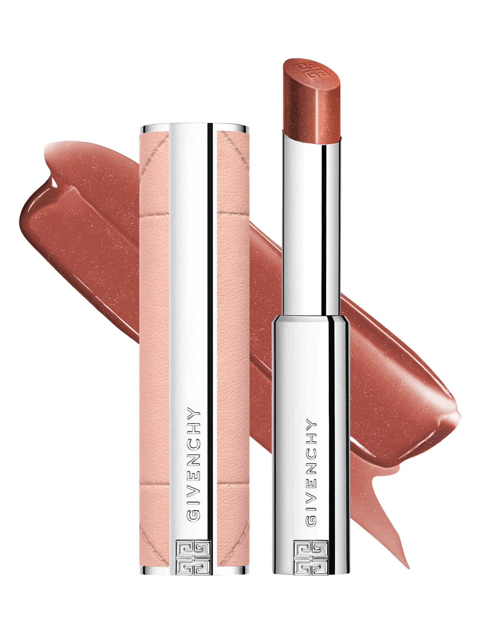 Women's Rose Perfecto Shine Serum Lip Oil Stick - Chilling Brown - 1
