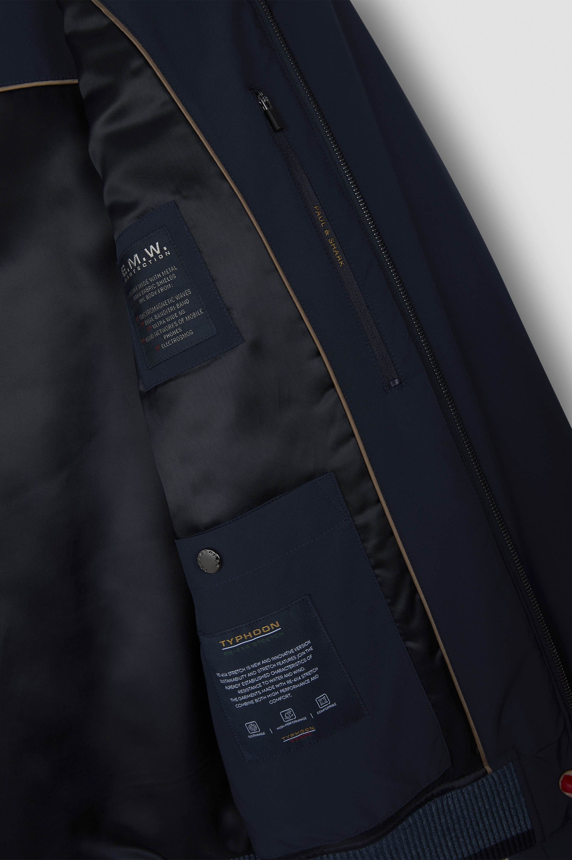 BOMBER TYPHOON® RE-4X4 STRETCH WITH SUEDE DETAILS - 6