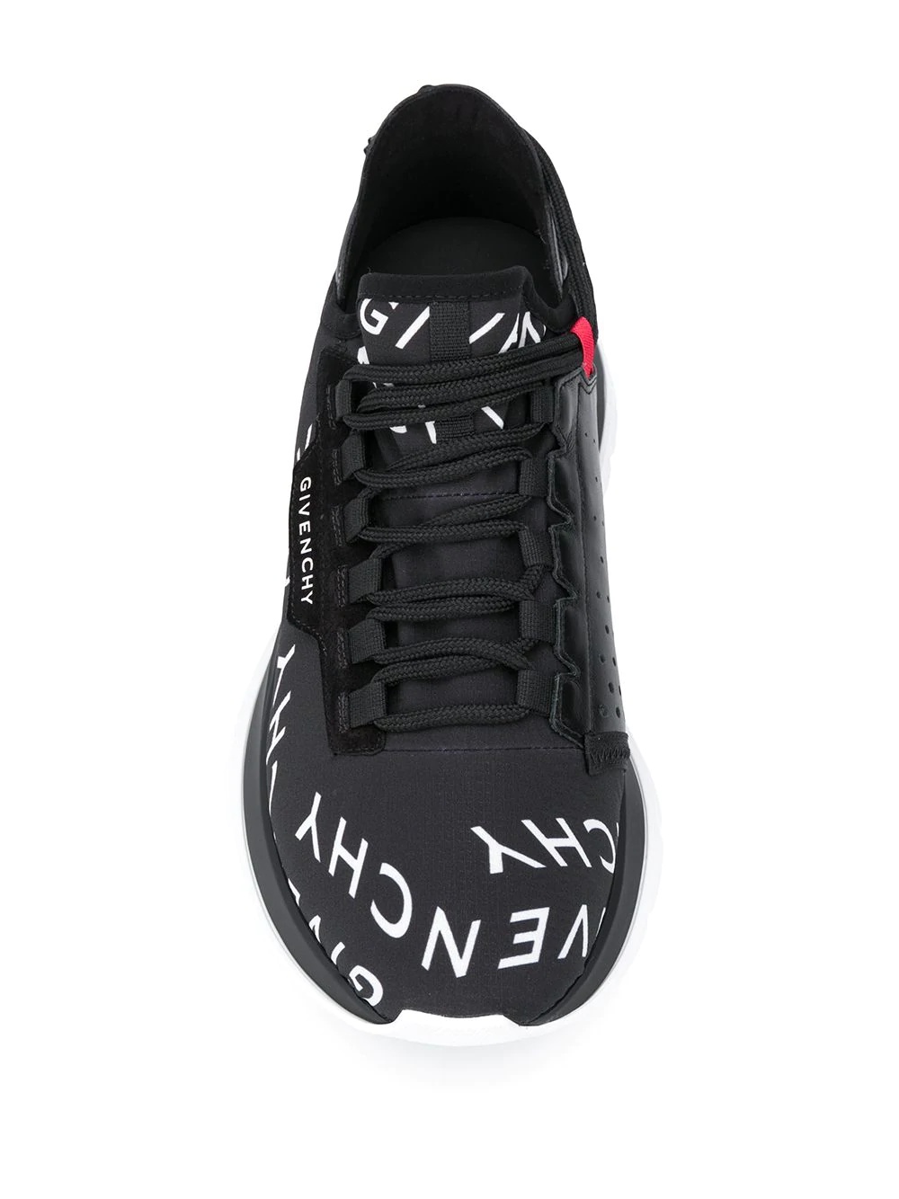 logo-print low-top sneakers - 4