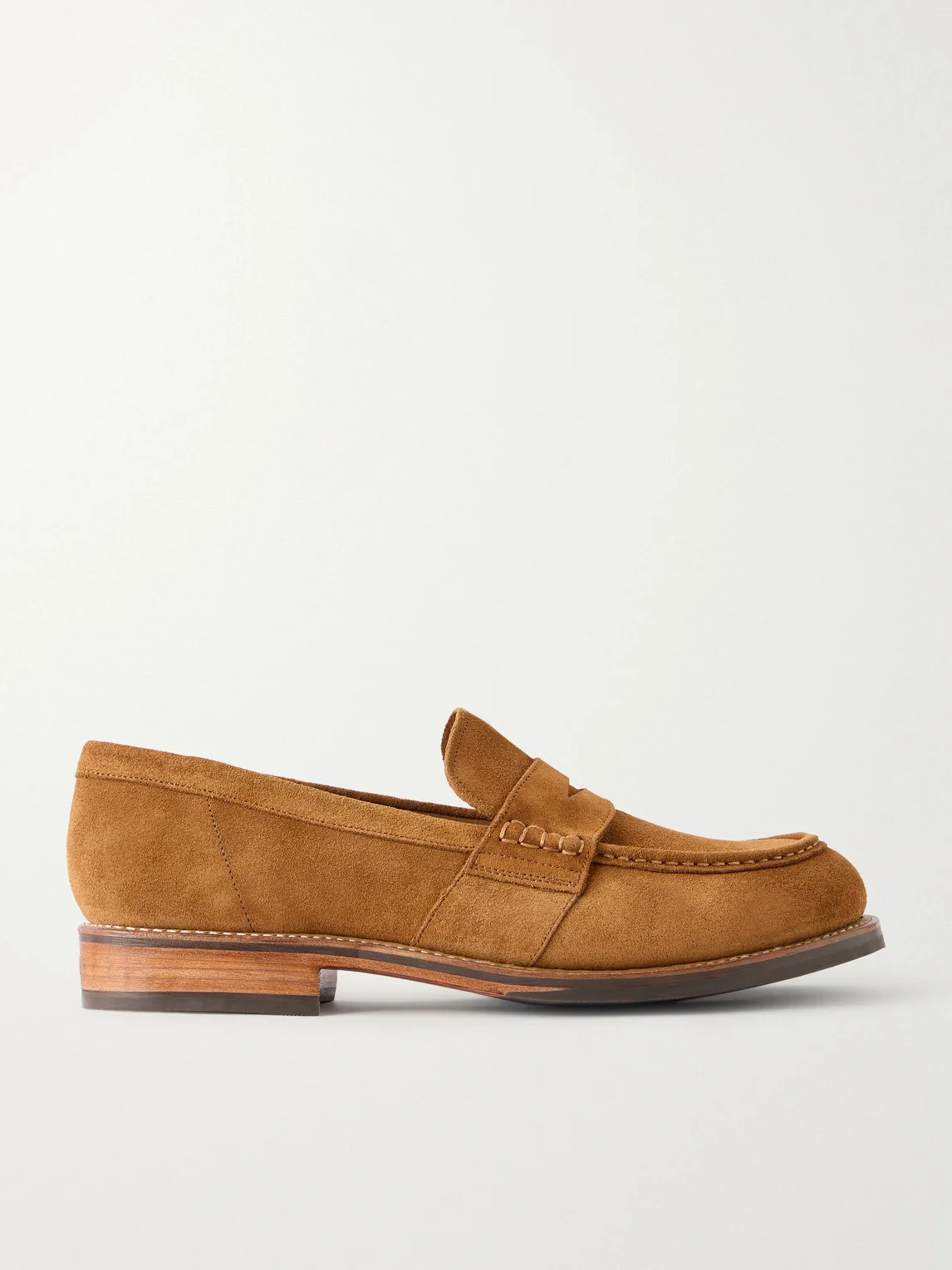 Nate Suede Penny Loafers - 1