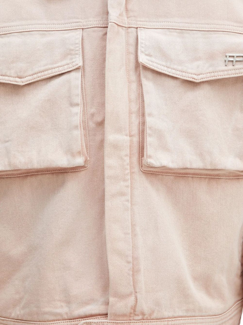 Rose Dawn flap-pocket shirt jacket 5