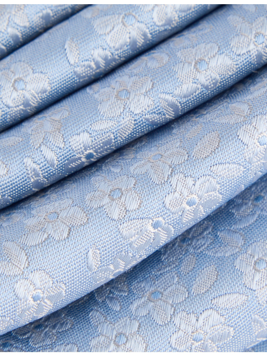 Floral Wide-Blade Silk Tie - 2