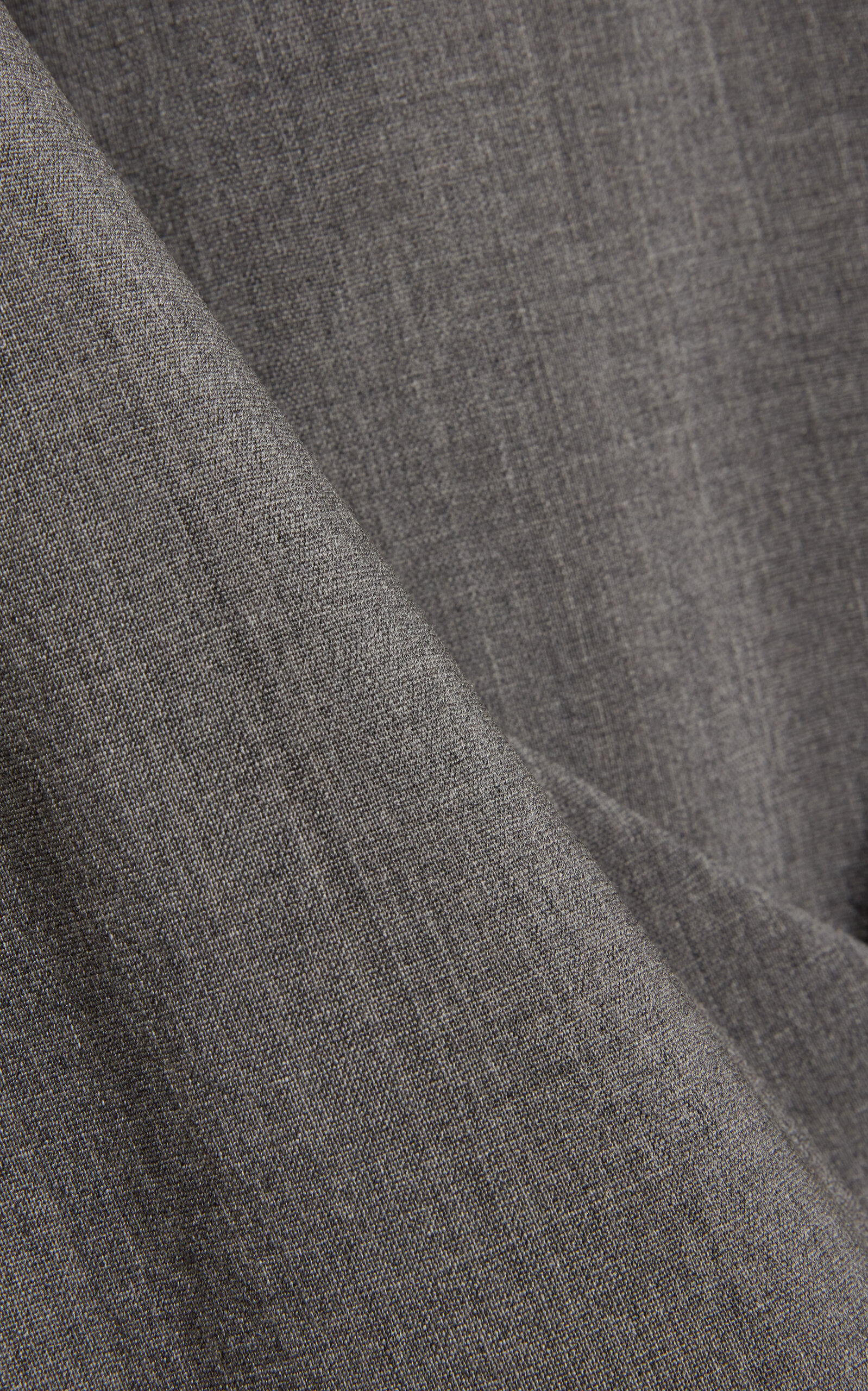 Chale Draped Stretch-Wool Top grey - 5