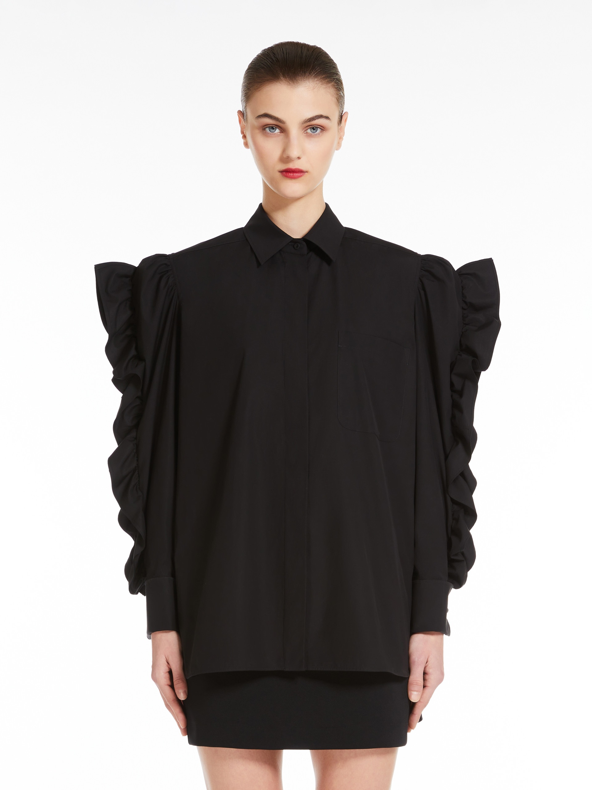 PLEIADI Oversize poplin shirt - 3