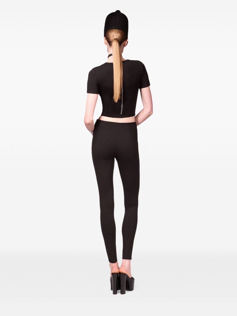 Zipper Brief leggins - 5