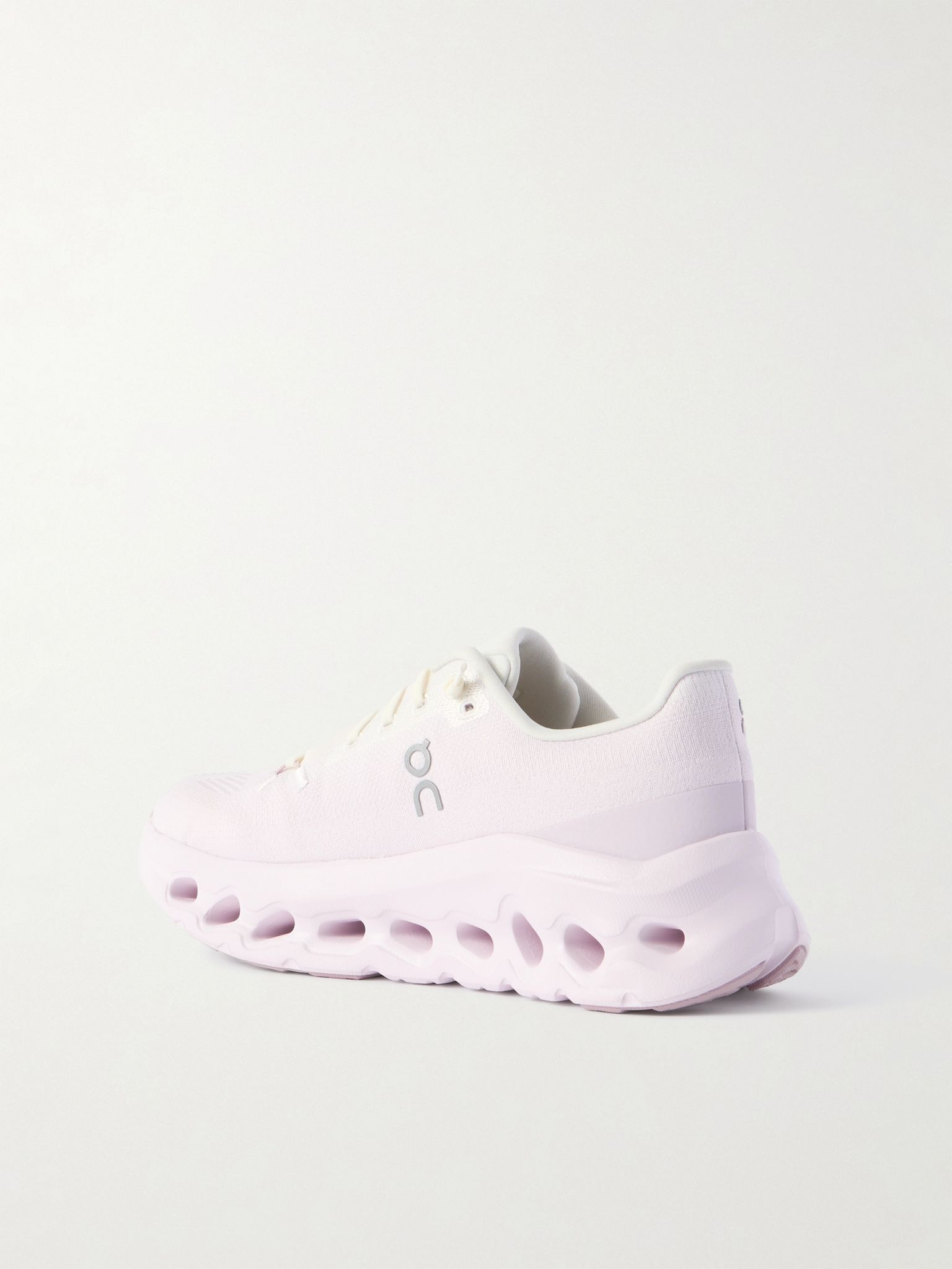 Cloudtilt stretch recycled-knit sneakers White - 3
