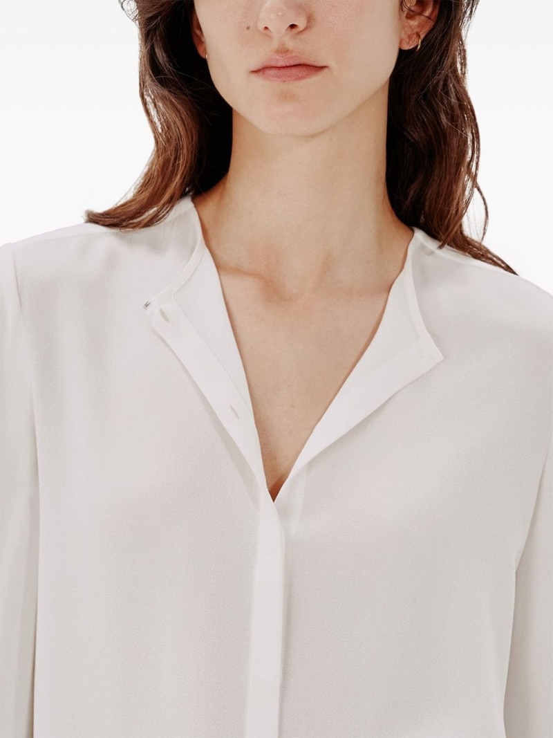 ENKAÂ®-blend tie-neck blouse 5