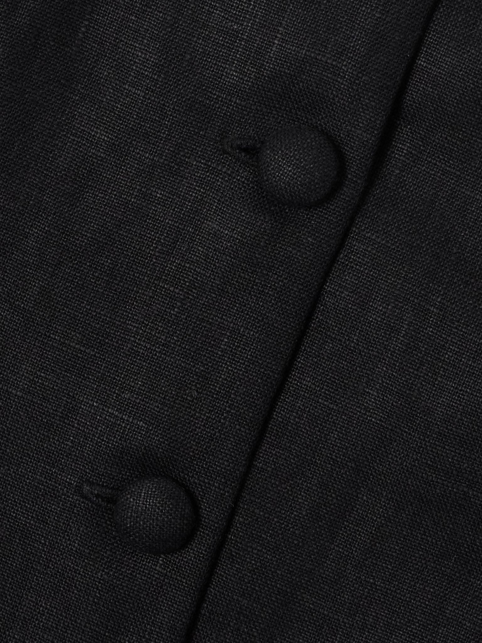 Eloise linen vest Black - 4