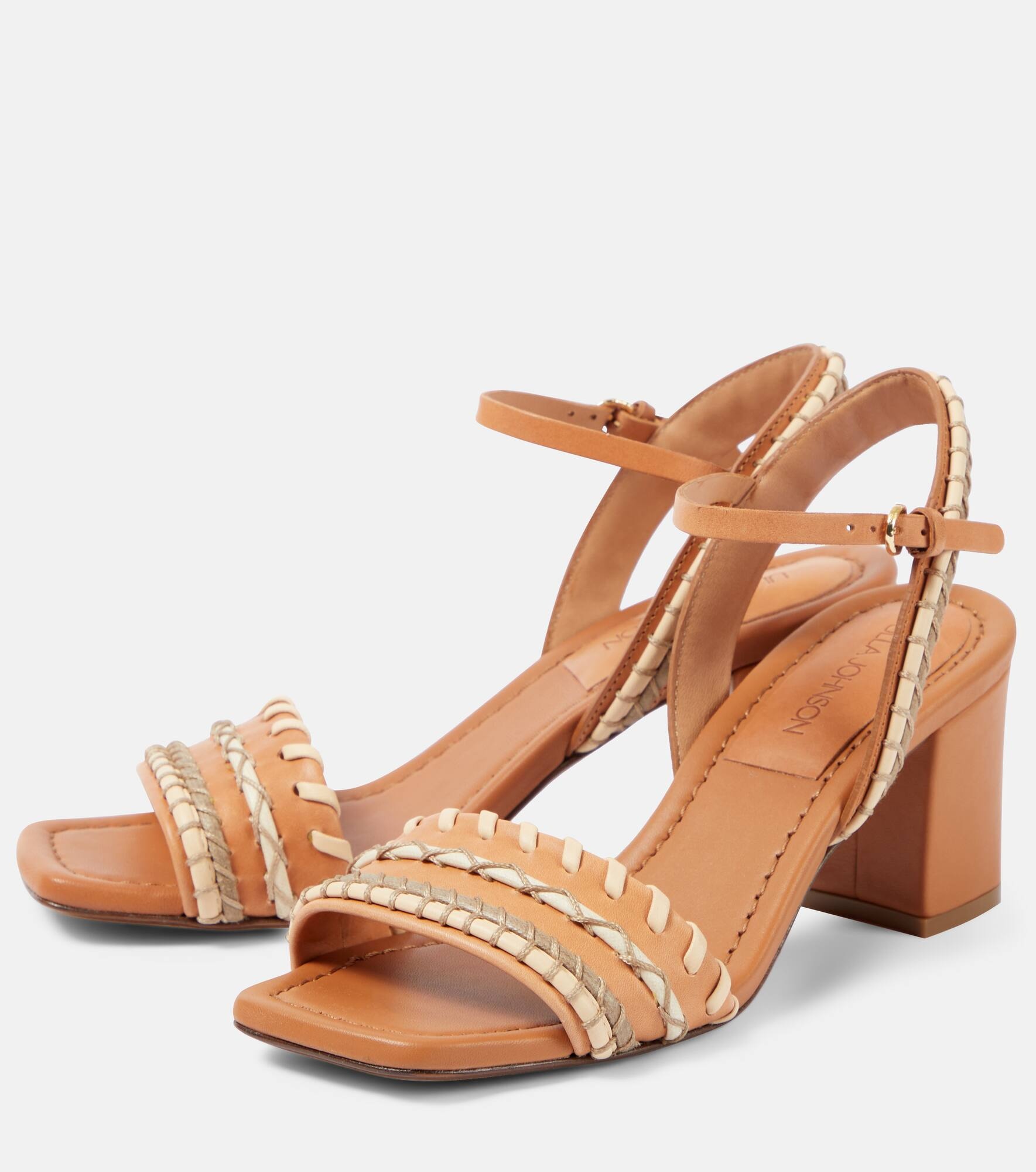 Sofia leather sandals - 5