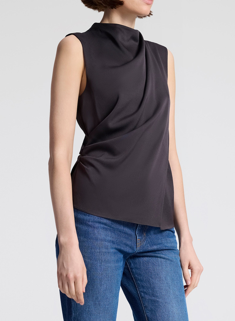 Amira Ruched Sleeveless Top 3