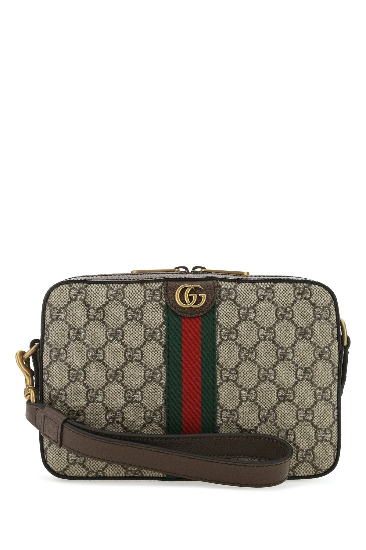 Gucci Men Gg Supreme Fabric Ophidia Clutch - 1