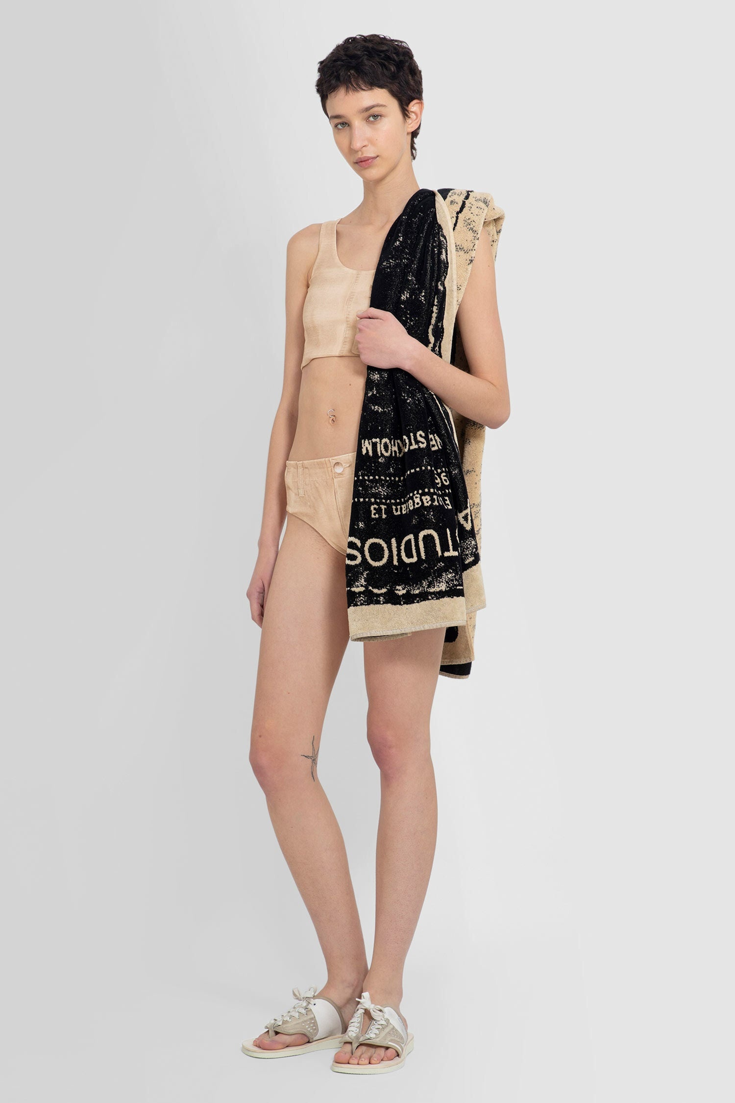 【送料&関税込】Acne Studios Trompe Loeil Swimwear Acne Studios Trompe-Loeil-Printed-Swimsut-Set | antonioli