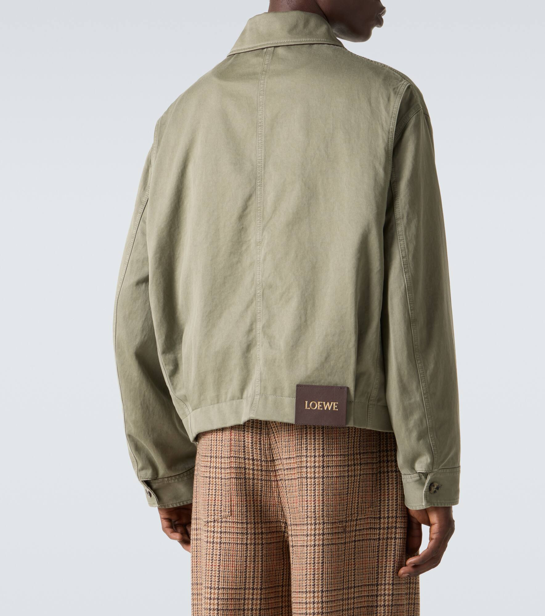 Cotton blouson jacket - 4