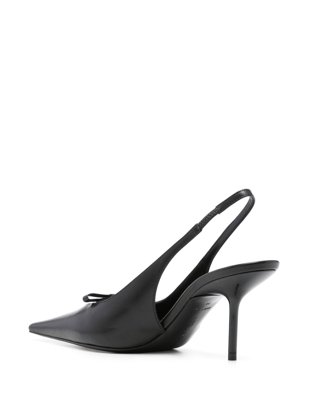 75mm slingback pointed-toe pumps - 3