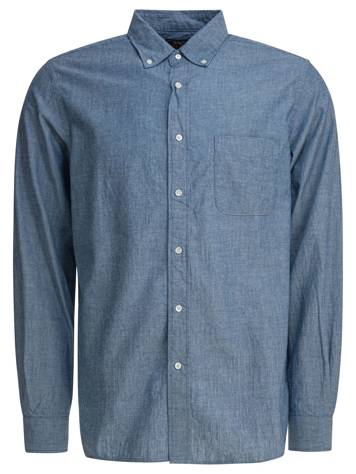 Shirt With Button-Down Collar Shirts Light Blue - 1