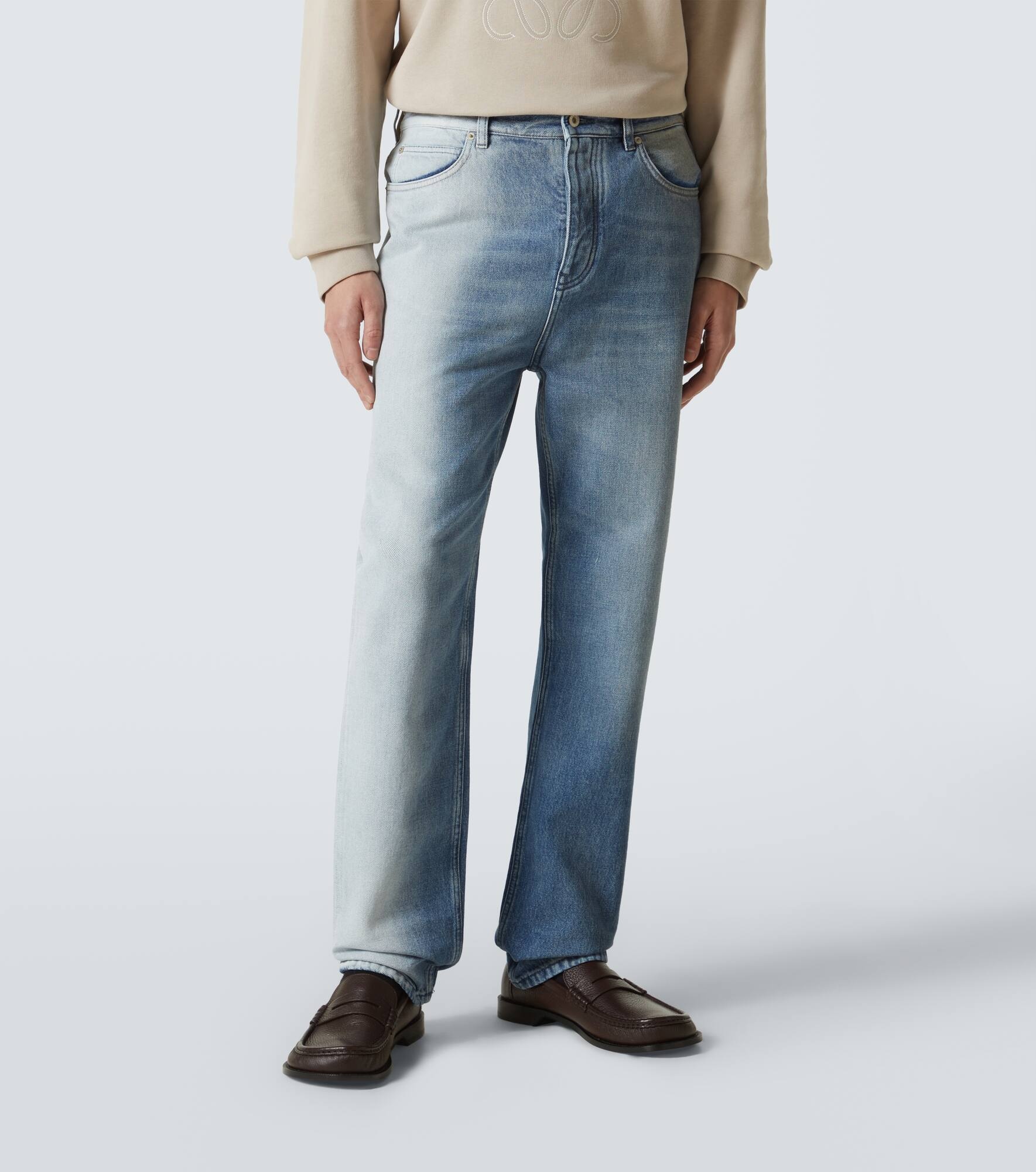 Faded straight jeans - 3