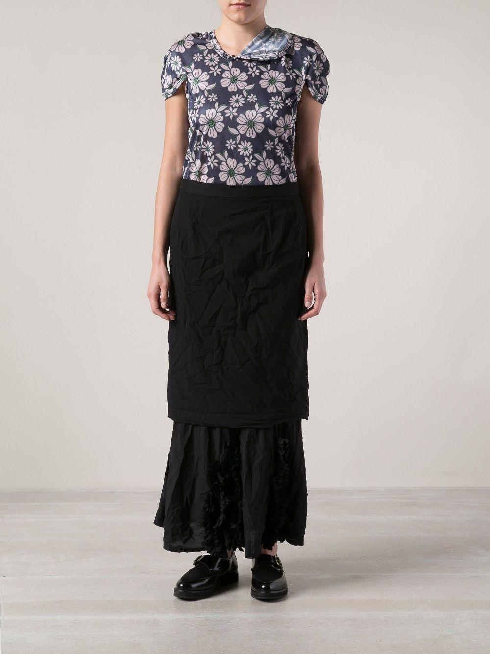 floral print top - 2