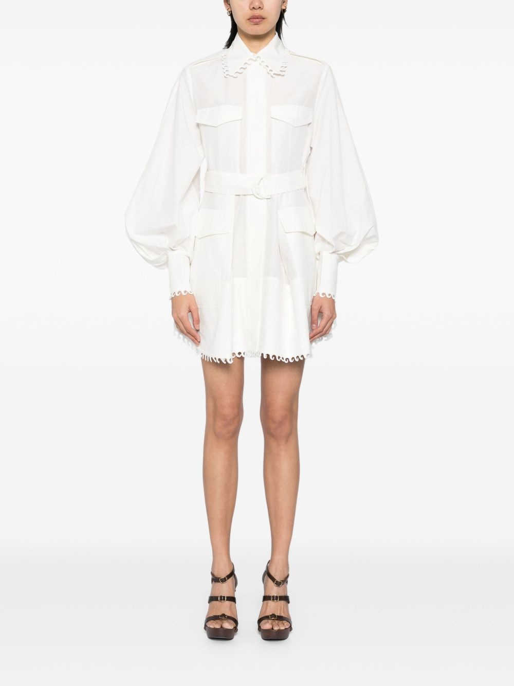 mini Illuminate utility dress - 2