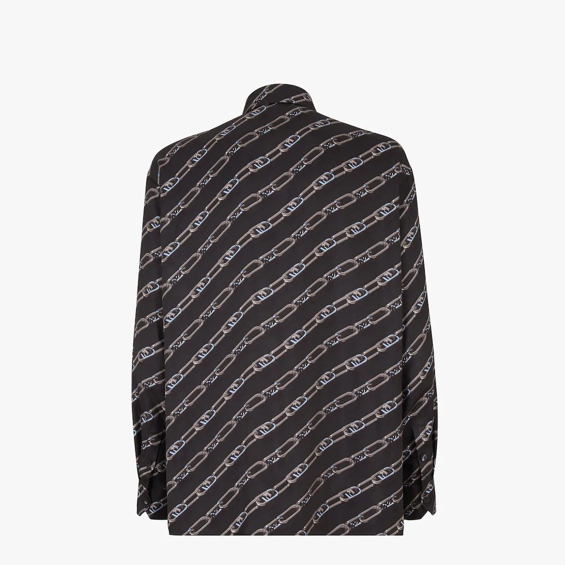 Black silk shirt - 2