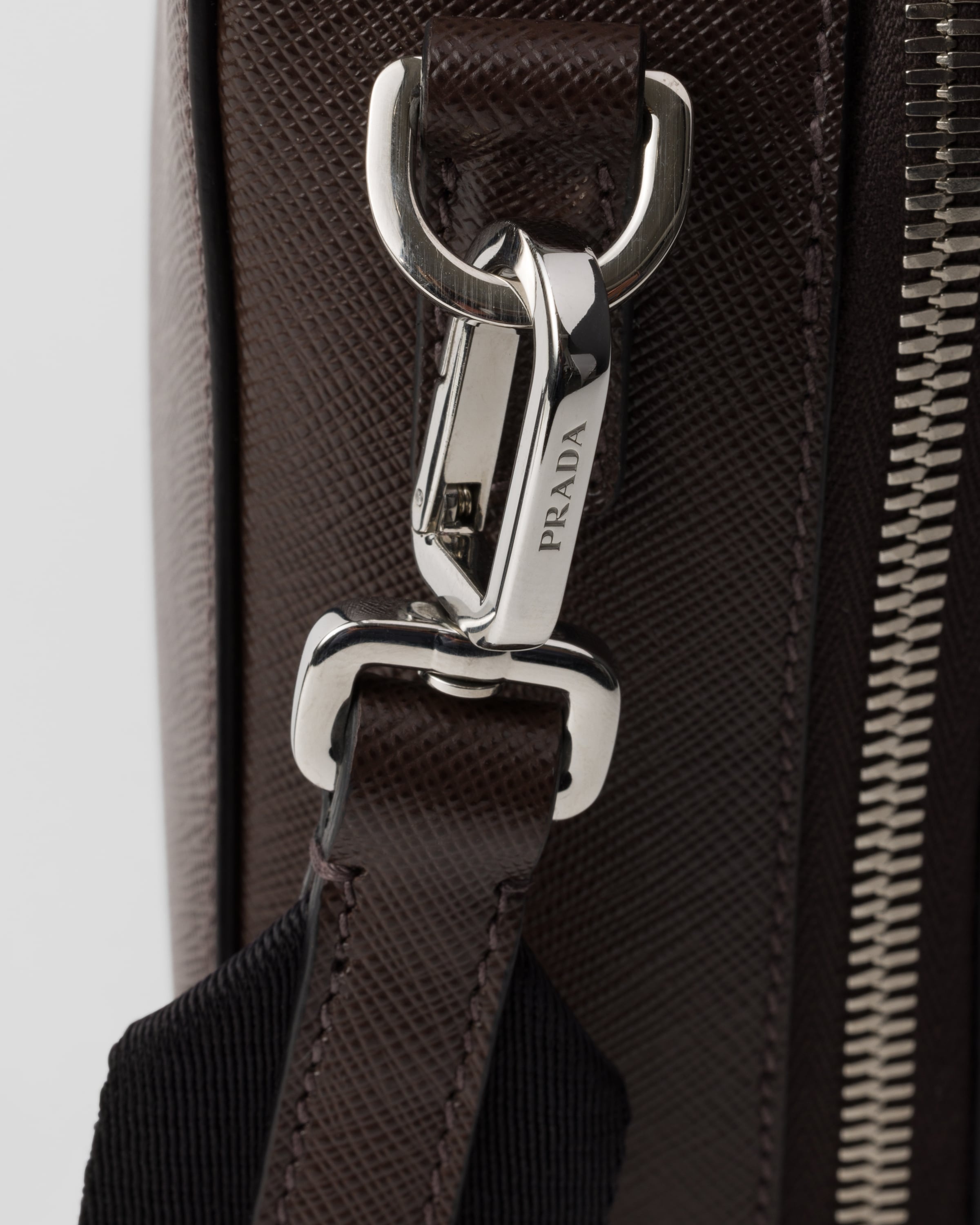 Medium Prada Brique Saffiano leather bag - 6