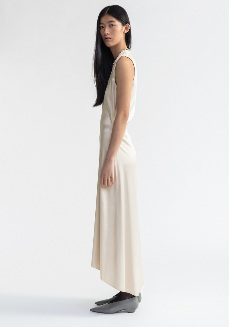AERON SANSA
Satin asymmetrical midi dress outlook
