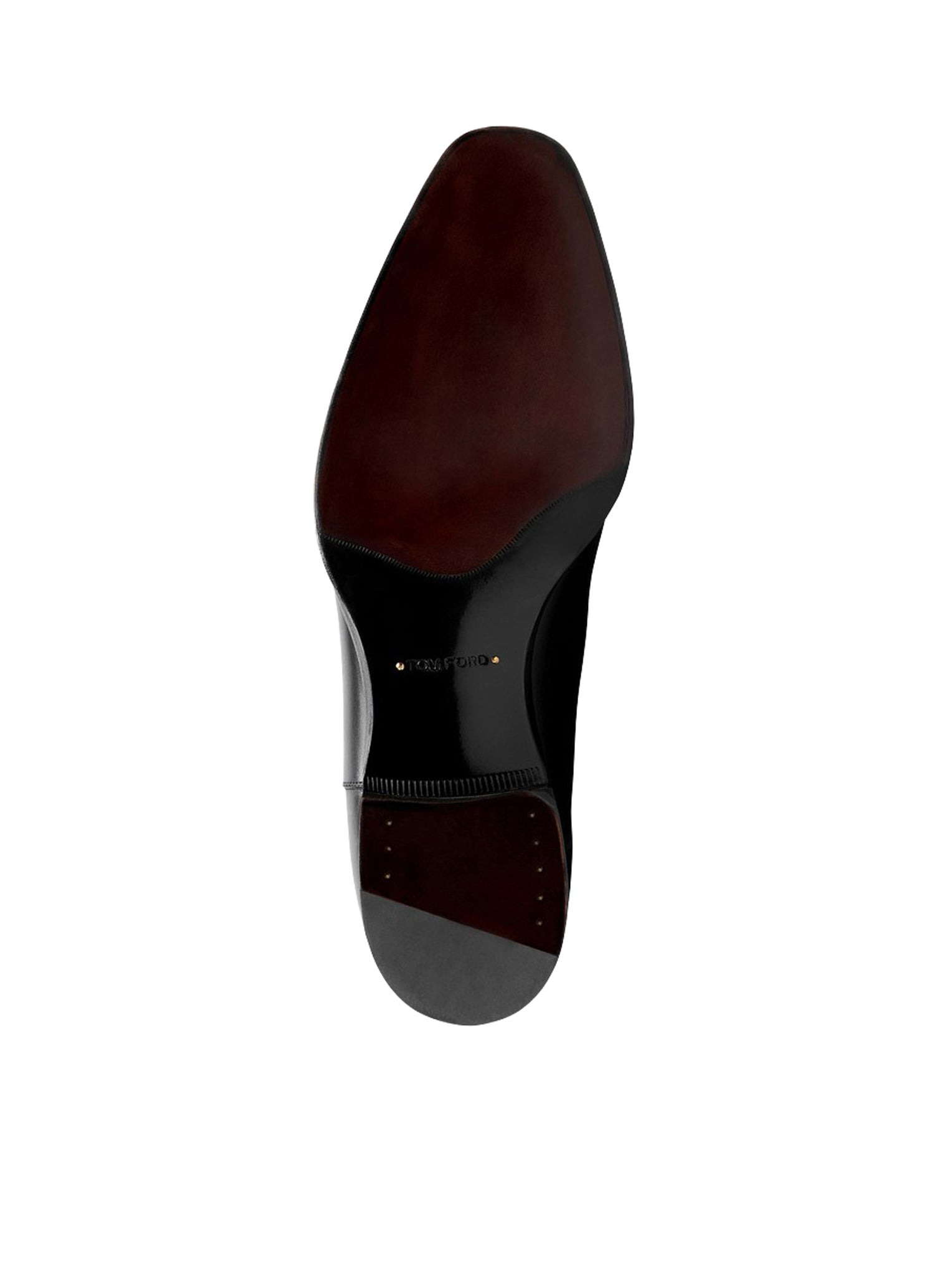 BURNISHED LEATHER ANKLE BOOTS - 6