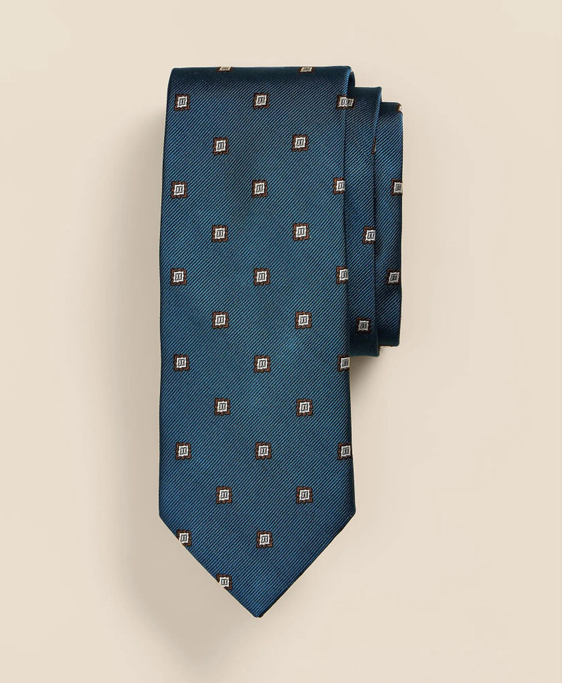 Silk Foulard Tie 1