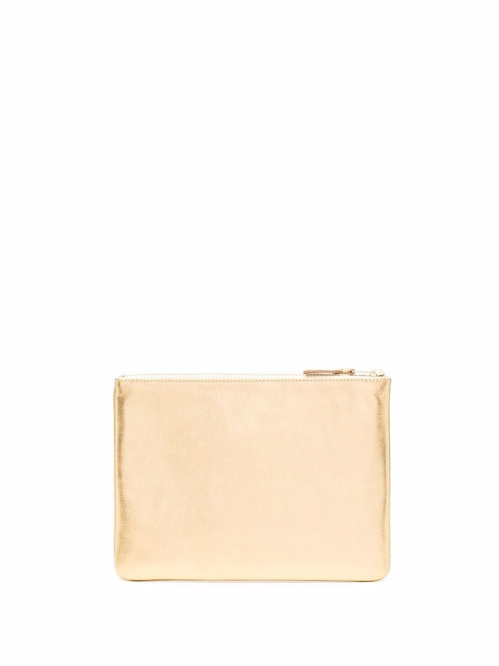 metallic zipped pouch - 2