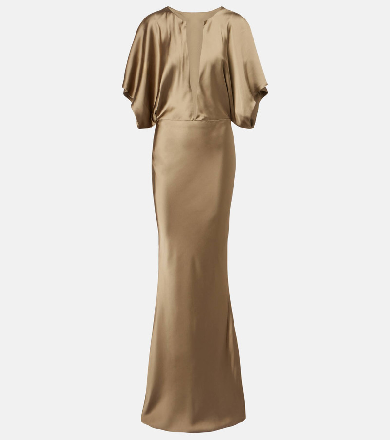 Obie satin gown 1