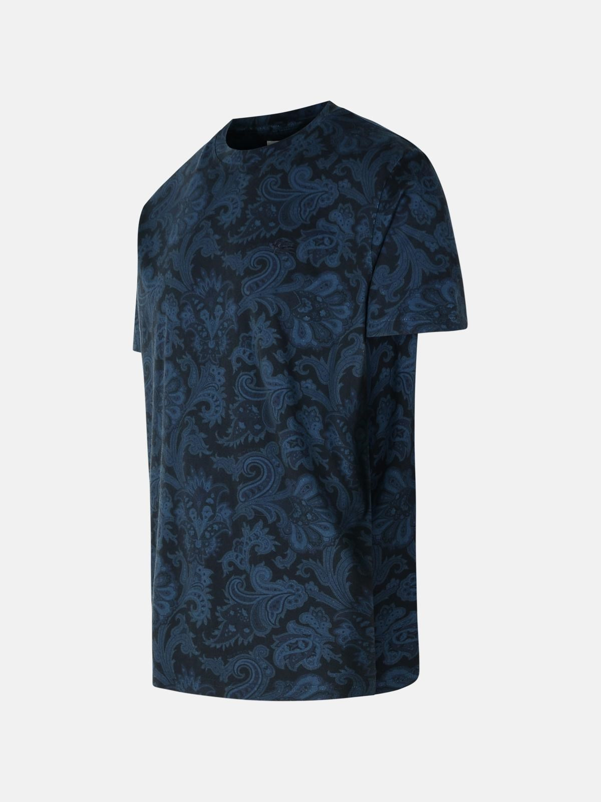 BLUE COTTON T-SHIRT - 2