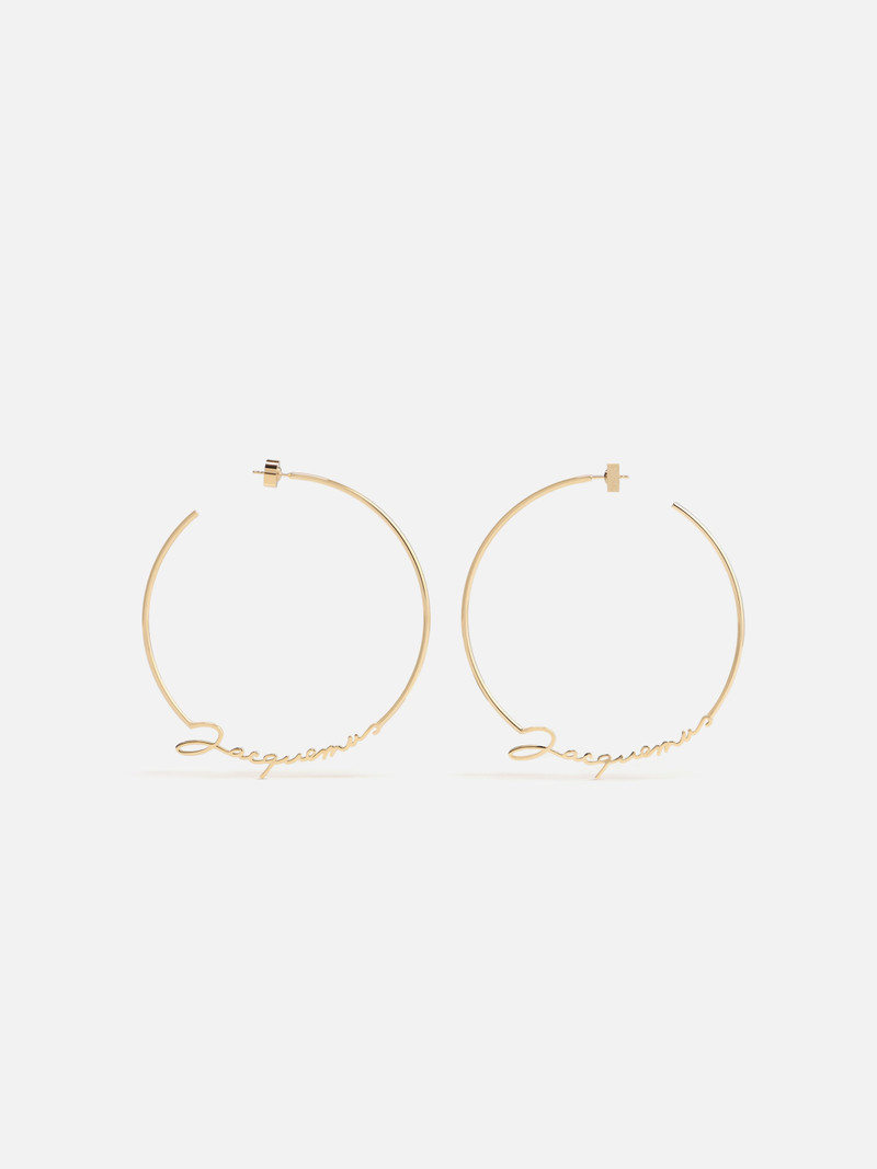 The Jacquemus hoops earrings 1