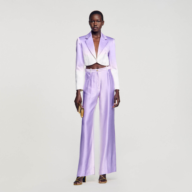 Sandro SHORT SUIT JACKET outlook