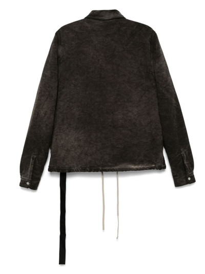 Rick Owens DRKSHDW zipped jacket outlook