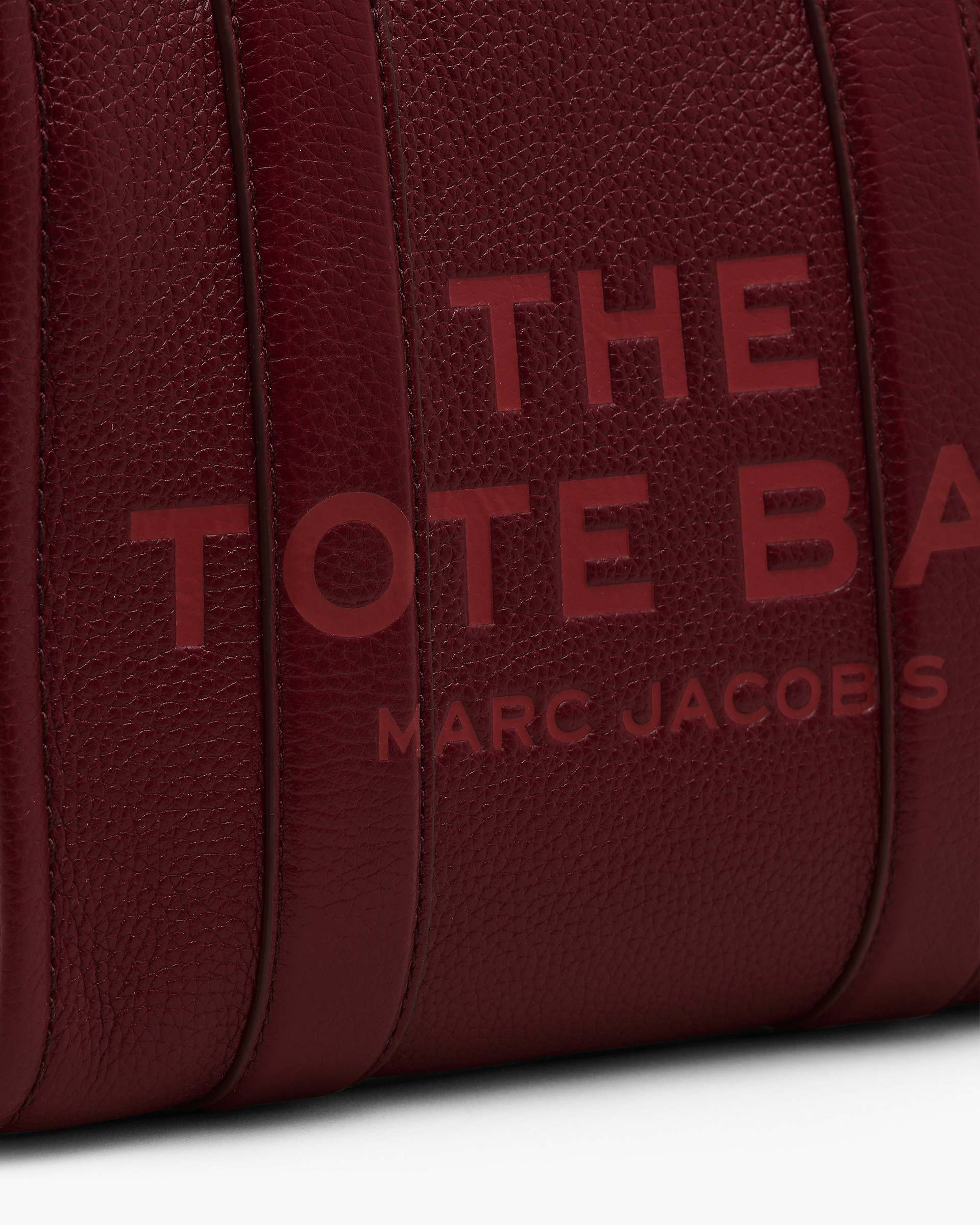 THE LEATHER SMALL TOTE BAG - 7