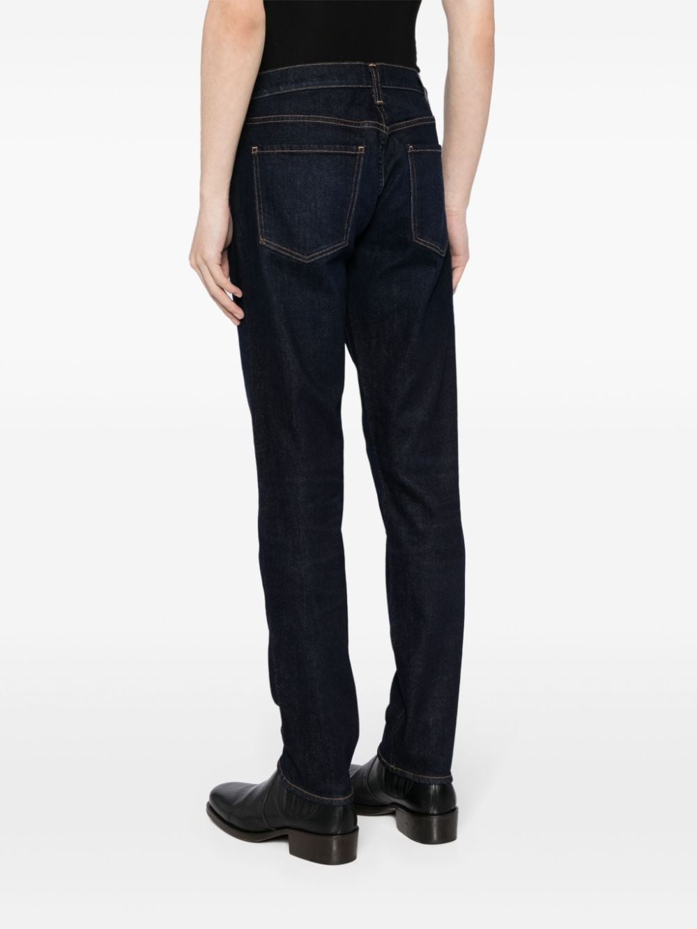 London tapered slim-fit jeans - 4