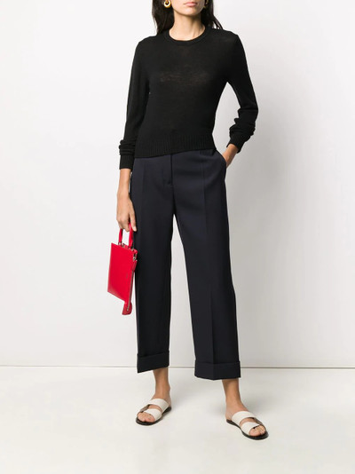 Jil Sander long-sleeved fine-knit top outlook