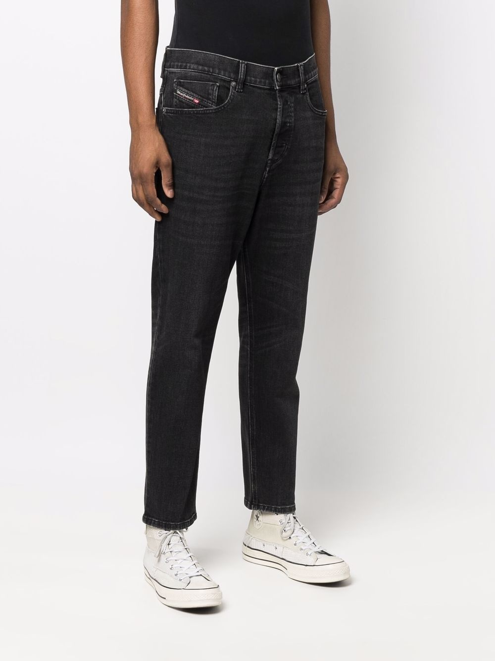 D-Fining tapered-leg jeans - 3