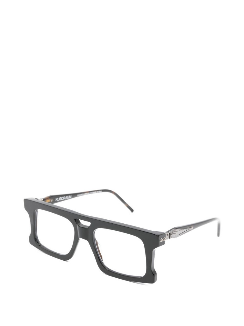 Kuboraum rectangle-frame glasses outlook