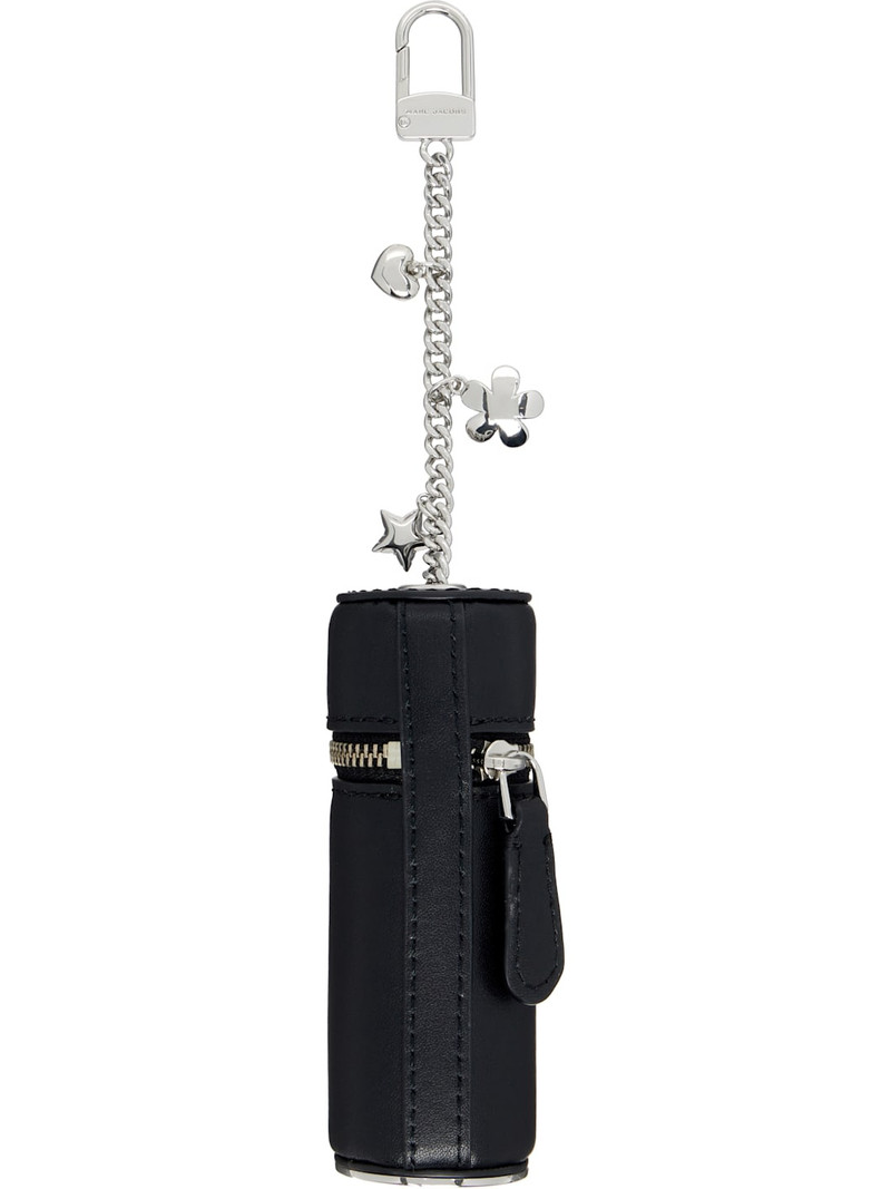 Marc Jacobs Black 'The Everyday Lipstick Case' Bag Charm outlook