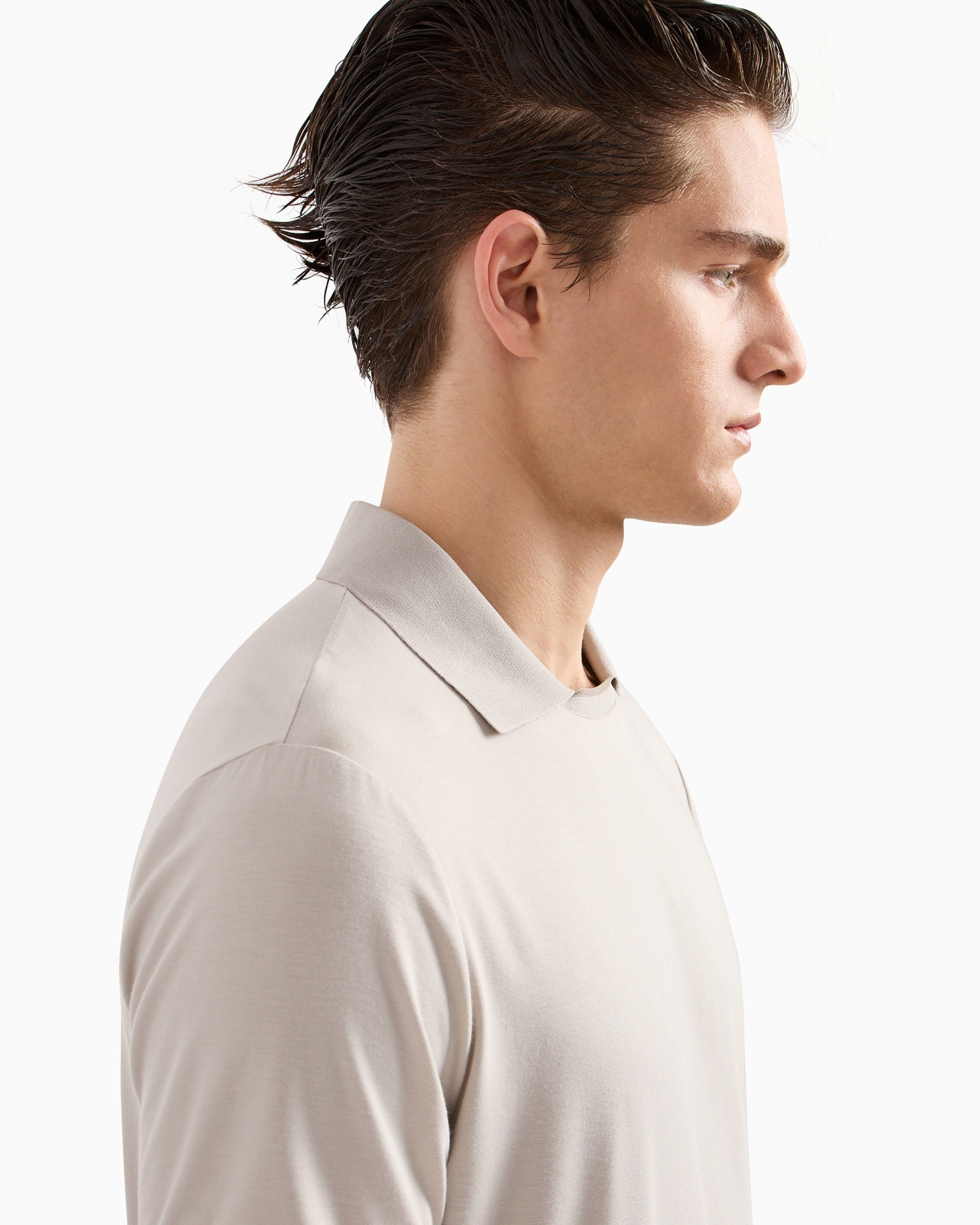ASV short-sleeved viscose-jersey polo shirt - 5