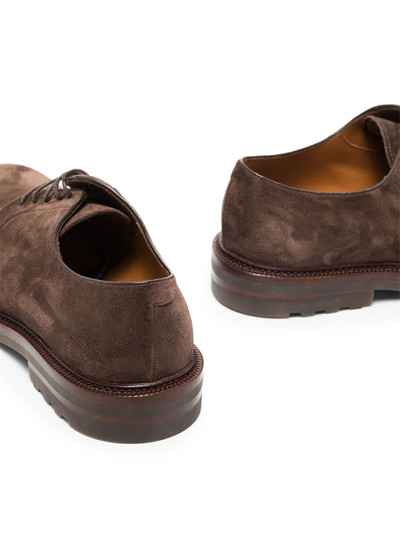 Brunello Cucinelli suede Derby shoes outlook