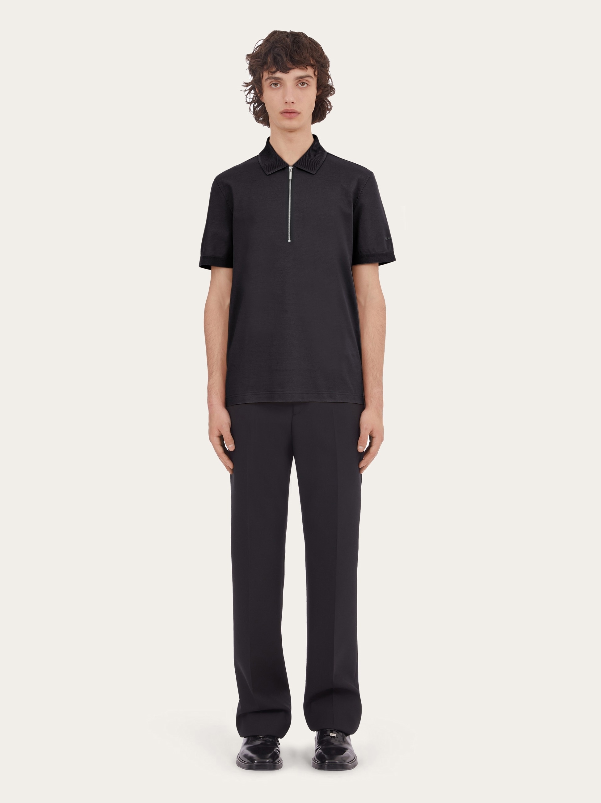 Polo with zip collar - 5