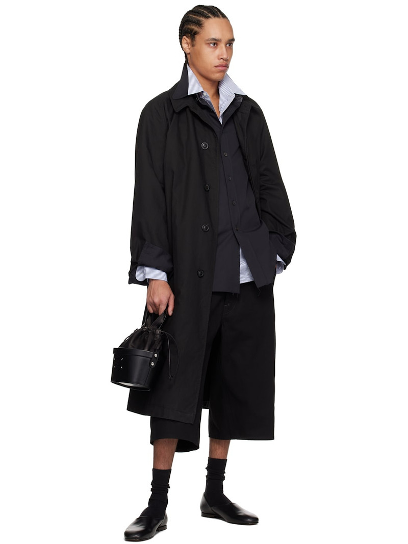 Maison Margiela Black Grecian Slip-on Loafers outlook