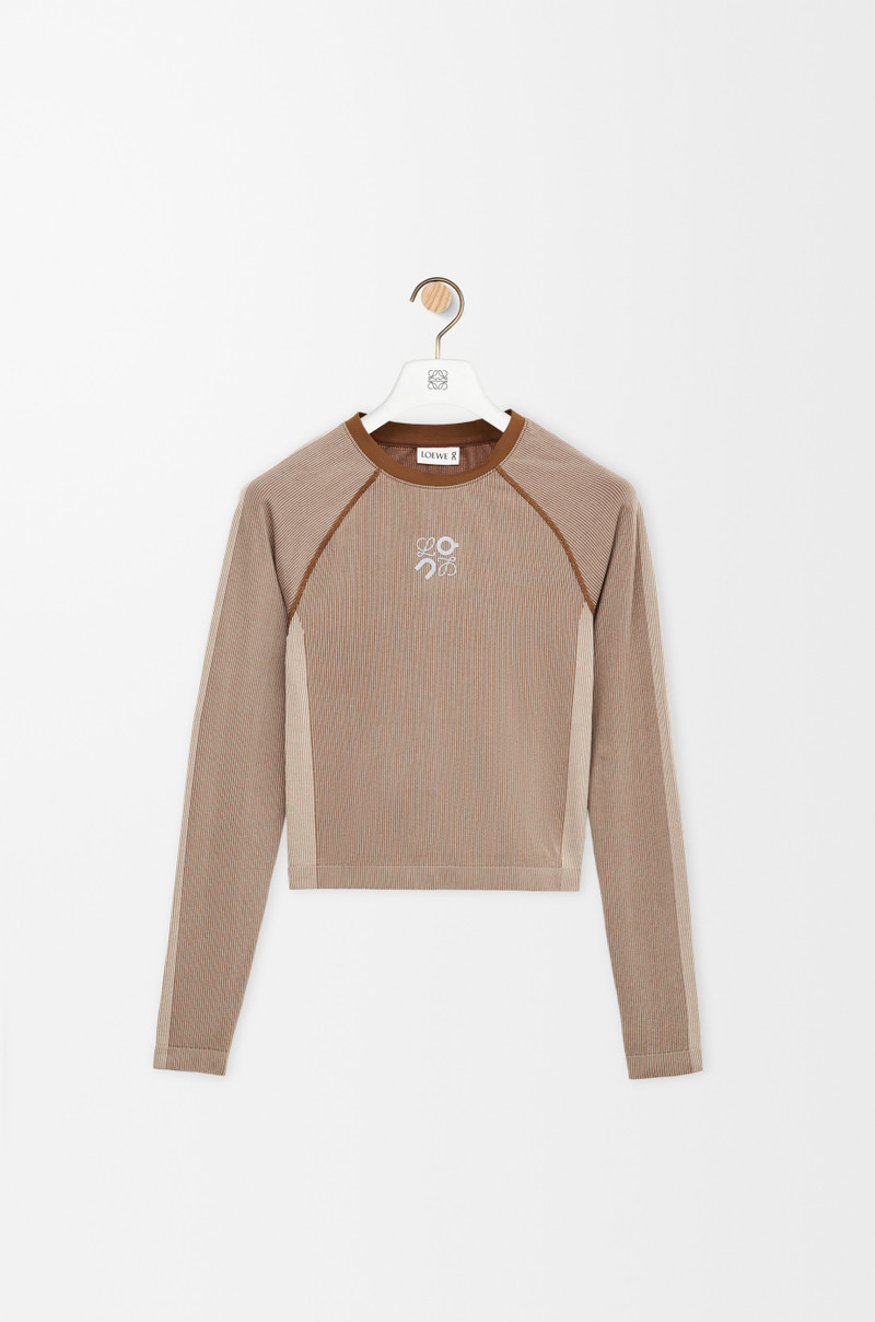 Long sleeve top in technical jersey 1