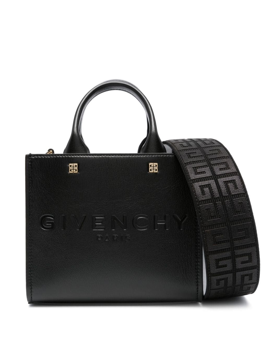 mini G-Tote leather bag - 1