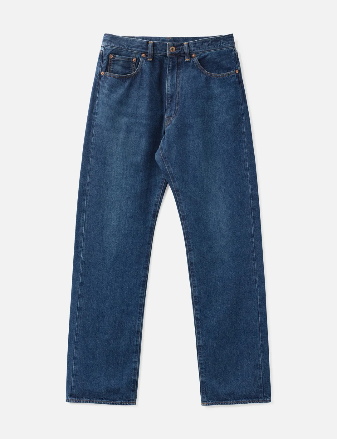 MAISON KITSUNE X KURO SELVEDGE VOYAGE DENIM PANTS - 1