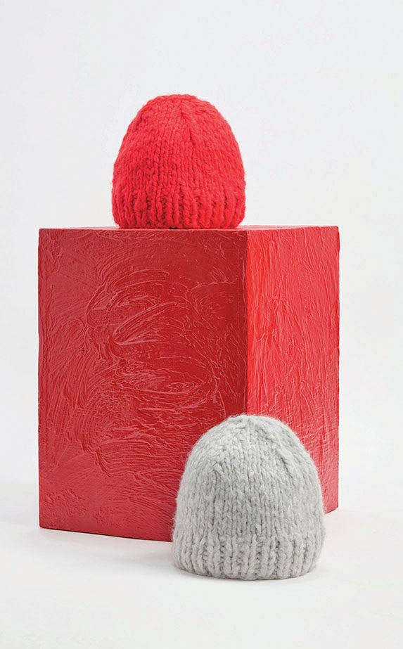 Pacino Knit Hat in Heather Grey Welfat Cashmere - 2