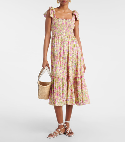 Poupette St Barth Triny floral midi dress outlook