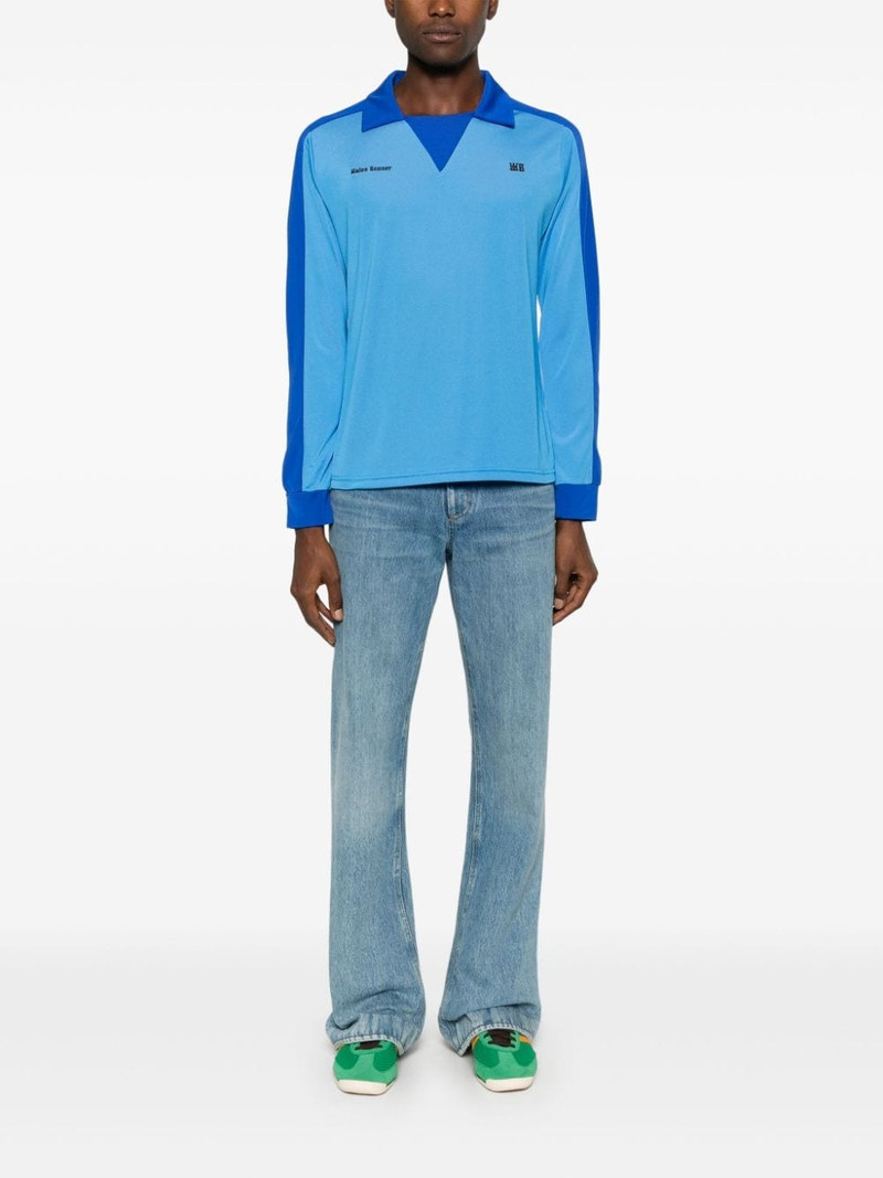 WALES BONNER logo-embroidered sweatshirt outlook